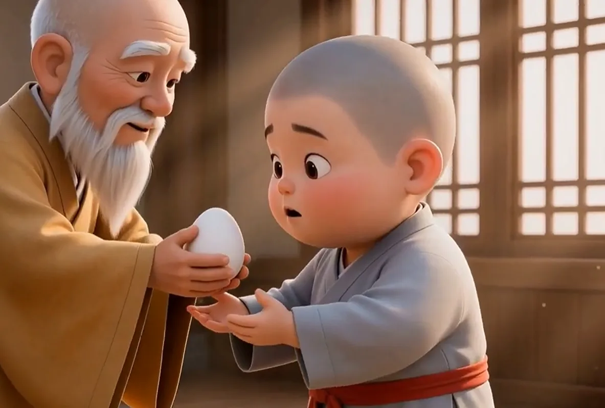 明心小和尚｜揸住熱炭