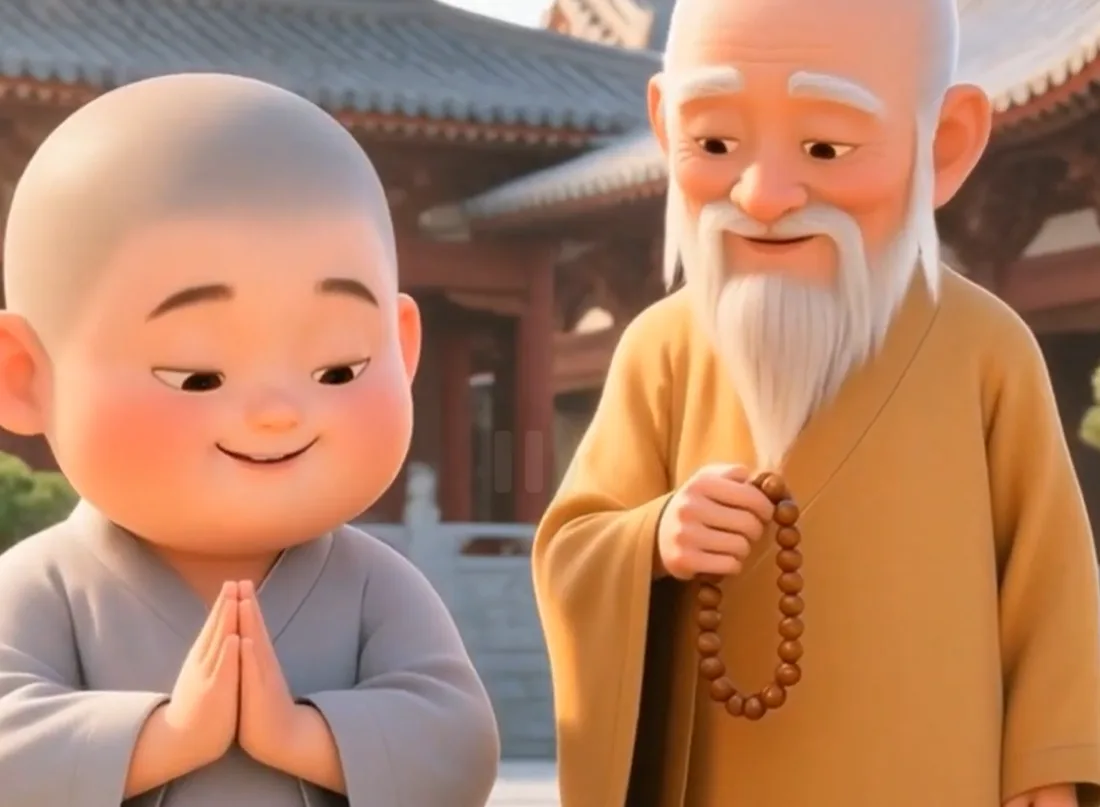 Mingxin the Little Monk｜Holding the Burning Coal